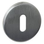 Deurbeslag | Sleutelrozet | Intersteel (Rond, RVS), Doe-het-zelf en Verbouw, Hang- en Sluitwerk, Verzenden, Nieuw