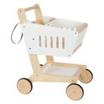 Nieuw Small Foot - Houten Supermarkt Winkelwagen Wit, Kinderen en Baby's, Speelgoed | Houten speelgoed, Ophalen of Verzenden, Nieuw