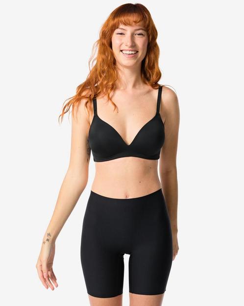 HEMA Medium corrigerende biker hoge taille zwart korting, Kleding | Dames, Ondergoed en Lingerie, Verzenden