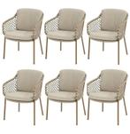 Martinique dining tuinstoel amber 4 Seasons Outdoor set van, Tuin en Terras, Ophalen of Verzenden, Nieuw