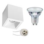 Voordeelset: Opbouwspot Set - Pragmi Cliron Pro - GU10, Metaal of Aluminium, Nieuw, Ophalen of Verzenden, Led