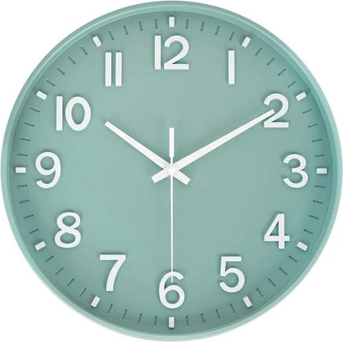 Tyme Wandklok 30cm Klok Modern - Muurklok - Analoog - Stil, Huis en Inrichting, Woonaccessoires | Overige, Zo goed als nieuw, Ophalen of Verzenden