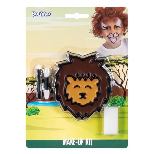 Schminkset Leeuw 4delig, Hobby en Vrije tijd, Feestartikelen, Nieuw, Verzenden