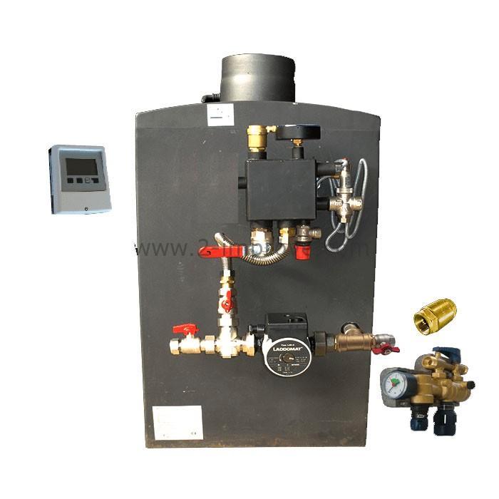 Complete aansluit set cv-houtkachel voor buffervat (Uni 2B), Doe-het-zelf en Verbouw, Geisers en Boilers, Verzenden