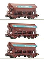 roco 77052 HO 3-delige set: draaibare dakwagen, DB, Hobby en Vrije tijd, Modeltreinen | H0, Overige merken, Gelijkstroom, Verzenden