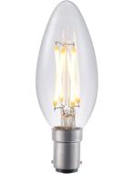 SPL LED Kaarslamp Ba15d 4W 320lm 2500K Helder Dimbaar C35..., Huis en Inrichting, Lampen | Overige, Nieuw, Ophalen of Verzenden