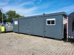 Gebruikte unit / schaftkeet 10 x 3 meter met keuken / toilet