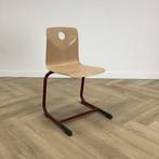 Woodmark schoolstoel zithoogte 45 cm, rood - beuken, Ophalen of Verzenden, Gebruikt, Hout, Eén