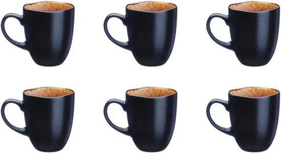 Tweedekans | Mok IRIS 40cl - 6 stuks - Wildbruin, Huis en Inrichting, Keuken | Servies, Zo goed als nieuw, Ophalen of Verzenden