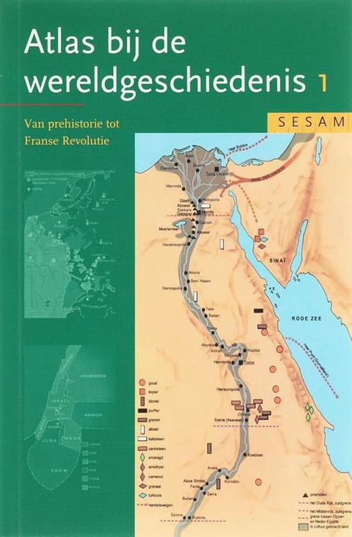 Sesam Atlas bij de Wereldgeschiedenis 1 9789055745654, Boeken, Studieboeken en Cursussen, Zo goed als nieuw, Verzenden