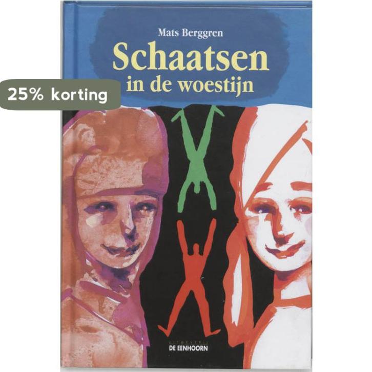 Schaatsen in de woestijn 9789058382146 M. Berggren, Boeken, Kinderboeken | Jeugd | 13 jaar en ouder, Zo goed als nieuw, Verzenden