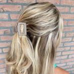 Haarspullen Haarklem midi bruin - 5cm, Ophalen of Verzenden, Nieuw, Overige typen