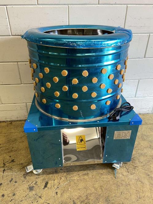 RVS Verrijdbare gevogelte plukmachine 300 stuks/uur 230V, Zakelijke goederen, Horeca | Keukenapparatuur, Nieuw in verpakking, Ophalen of Verzenden