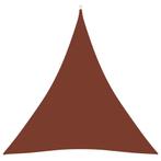 Zonnescherm driehoekig 4,5x4,5x4,5 m oxford stof terracotta, Nieuw, Verzenden