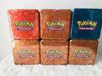 Pokémon - 6 Box - lot de 6 tin cubes Pokemon 2023, Nieuw