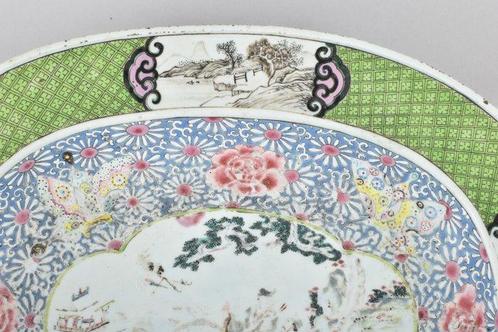 Wasbak - Een ZELDZAAM CHINEES FAMILIE ROZE BASIN GEDECOREERD, Antiek en Kunst, Antiek | Overige Antiek