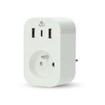 Slimme stekker | Nedis Smartlife, Doe-het-zelf en Verbouw, Elektra en Kabels, Verzenden, Nieuw