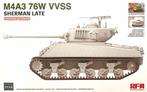 Rye Field Model RFM5133 M4A3 76W VVSS Sherman Late Upgrade, Hobby en Vrije tijd, Verzenden, Nieuw, Overige typen, Overige merken