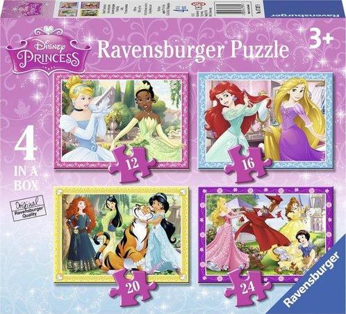 Ravensburger puzzel Disney Princess - 12+16+20+24 stukjes -, Kinderen en Baby's, Speelgoed | Overig, Ophalen of Verzenden