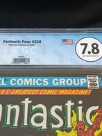 Fantastic Four #228 - EGC 7.8 - Ego-Spawn! - 1 Graded comic, Nieuw