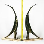 sculptuur, Aironi - 40 cm - Hoorn, Marmer, Antiek en Kunst