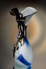 Filip Ravert - Vaas - Kunstenaarsvaas met bronzen applicatie