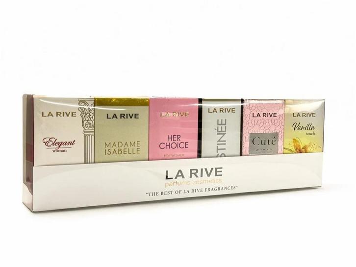 La Rive 6-delige The Best of La Rive Dames Geschenkset V2, Sieraden, Tassen en Uiterlijk, Uiterlijk | Parfum, Nieuw, Verzenden