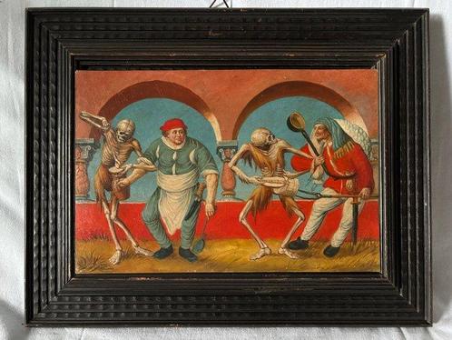 Niklaus Manuel (c.1484-1530), Naar - La Danza Macabra di, Antiek en Kunst, Kunst | Schilderijen | Klassiek