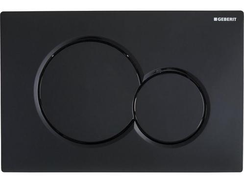 Geberit Sigma 01 bedieningspaneel - zwart hoogglans, Huis en Inrichting, Woonaccessoires | Overige, Zo goed als nieuw, Verzenden