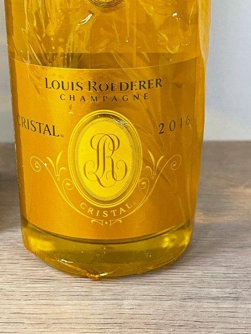 2016 Louis Roederer, Cristal - Champagne Brut - 1 Flessen, Verzamelen, Wijnen