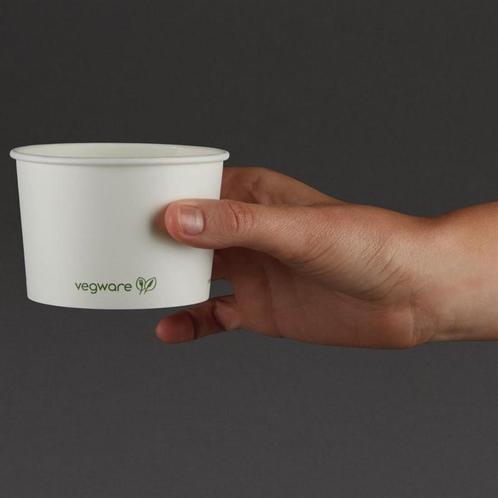 Vegware composteerbare soep- en ijsbakjes 23cl (1000 stuks), Huis en Inrichting, Keuken | Keukenbenodigdheden, Verzenden