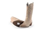 Poelman Cowboy laarzen in maat 38 Beige | 10% extra korting, Kleding | Dames, Schoenen, Poelman, Verzenden, Beige, Zo goed als nieuw