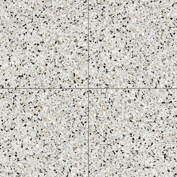 Vloertegel wandtegel nadinne terrazzo naturel grijs 60x60, Doe-het-zelf en Verbouw, Tegels, Vloertegels, Nieuw, 10 m² of meer