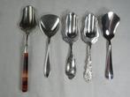 Lepel (5) - Zilver - Theeschep Suikerschep, Antiek en Kunst