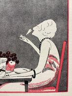 Franse school (XX) - Larue, Dîner galant