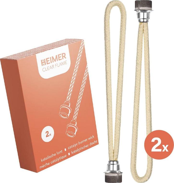 2x Brosmen Geurbrander lont met steentje - Olielamp - voor, Huis en Inrichting, Lampen | Losse lampen, Zo goed als nieuw, Ophalen of Verzenden