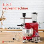 2dekans | KitchenBrothers Keukenmachine - 6-in-1 Keukenrobot, Ophalen of Verzenden, Gebruikt