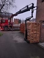 Voordelig Pallet droog eikenhaardhout 2 kuub gekloofd, Tuin en Terras, Haardhout, Minder dan 3 m³, Eikenhout, Blokken