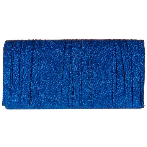 Avondtasje/Gala - Glitter Blauw Plisse - Envelopmodel - Magn, Sieraden, Tassen en Uiterlijk, Tassen | Damestassen, Blauw, Nieuw