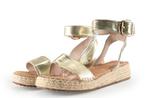 Poelman Sandalen in maat 40 Goud, Kleding | Dames, Schoenen, Poelman, Overige kleuren, Verzenden, Sandalen of Muiltjes