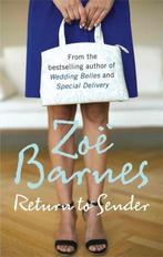 Return To Sender 9780749909208 Zoë Barnes, Verzenden, Gelezen, Zoë Barnes