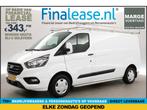 Ford Transit Custom 300 2.0 TDCI L2H1 MARGE Airco Cruise Cam, Wit, Nieuw, Ford, Lease