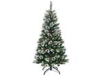Coast Kunstkerstboom met Nepsneeuw - 150 cm - PVC - Groen, Huis en Inrichting, Woonaccessoires | Overige, Verzenden, Nieuw