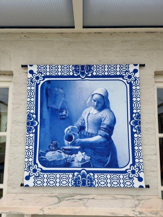 Wanddecoratie - Het melkmeisje, Antiek en Kunst, Kunst | Designobjecten