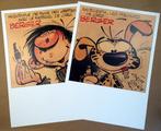 Franquin, André - 2 Offset Print - Gaston, Marsupilami -, Boeken, Nieuw