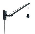 Wandlampsysteem van zwart Andes Good&amp;Mojo bamboehout, Nieuw