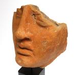 Etruscan Terracotta Levensgrote holle rugmasker