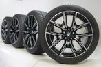 BMW 4 serie i4 G26 859M 19 inch velgen Goodyear Winterbanden, Auto-onderdelen, Banden en Velgen, 19 inch, Gebruikt, Velg(en), Winterbanden