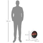 TRUUSK Elektrische LED Haard Mini Tafelhaard - Vlam Effect -, Huis en Inrichting, Stoffering | Gordijnen en Lamellen, Verzenden