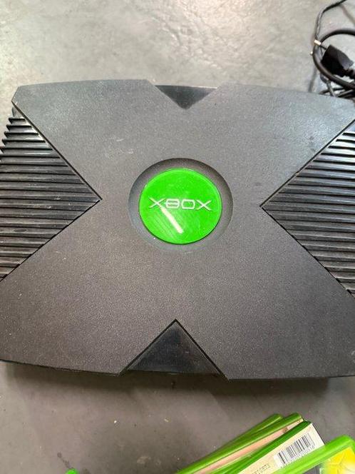 Microsoft - Xbox original - Videogameconsole + games, Spelcomputers en Games, Spelcomputers | Overige Accessoires